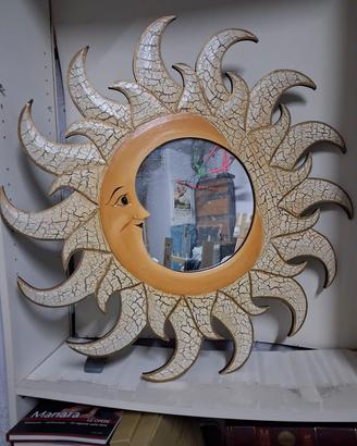 specchio, lampadario +lumetti 