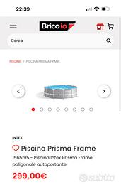 Piscina + accessori