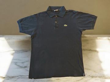 Polo Lacoste blu taglia L