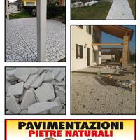 PALLADIANE PORFIDO BOTTICINO TRAVERTINO LUSERNA