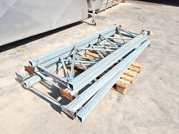 spalle zincate per scaffali pallet usati