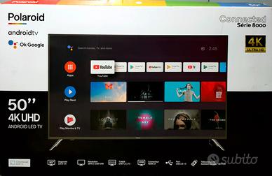 Smart tv 50 pollici polaroid Android 4K UHD