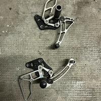 Pedane arretrate suzuki gsxr 600/750 k4/k5