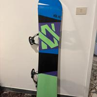 Tavola Snowboard Volkl con attacchi rapidi