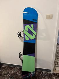 Tavola Snowboard Volkl con attacchi rapidi