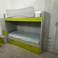 Letto castello + cassettoni