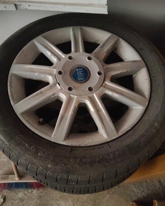 Cerchi in lega e gomme fiat croma da 16