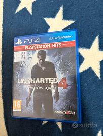 Uncharted 4 gioco per playstation 4