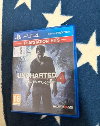 Uncharted 4 gioco per playstation 4