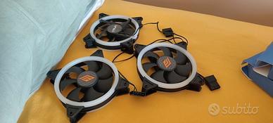 3 VENTOLE PC NOUA SOLO BLU 120mm