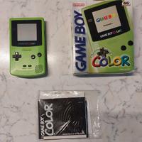 Game boy color verde CIB