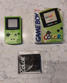 Game boy color verde CIB