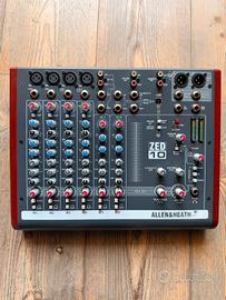 Allen & Heath ZED-10 Mixer USB 10 Canali leggi ben
