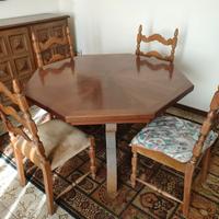 tavolo soggiorno ottagonale 