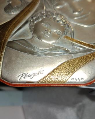 Sacra Famiglia in Argento De Santis 14 cm - Firmat