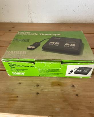 Timer per camera oscura, ingranditore