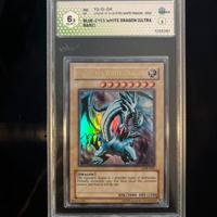 Blue-eyes White Dragon (ultra rare) EX-MT+ 2002