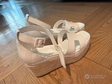 Sandali Hermes bianchi