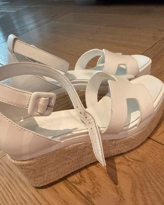 Sandali Hermes bianchi