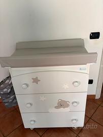 Fasciatoio + Lettino Azzurra Design