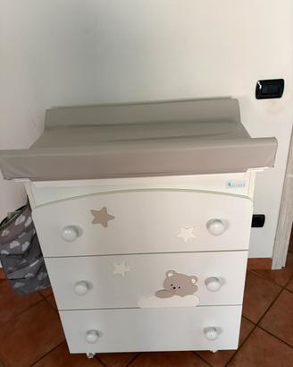 Fasciatoio + Lettino Azzurra Design