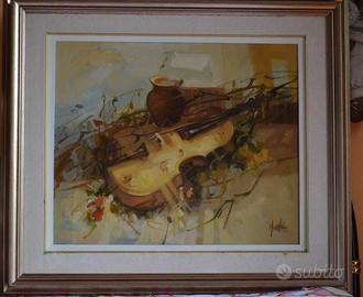 Quadro olio su tela