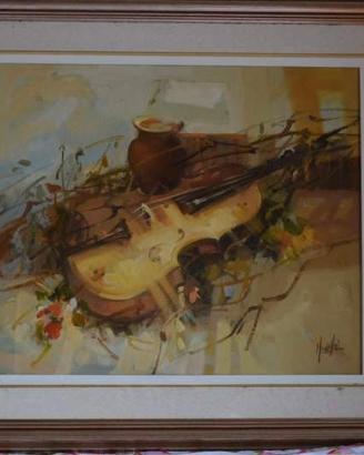 Quadro olio su tela