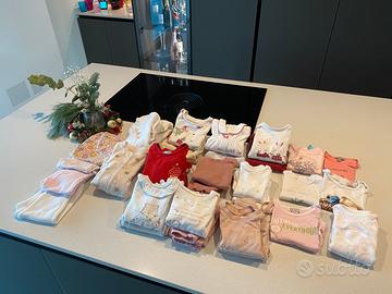 Set abbigliamento 6-9 mesi invernale bambina