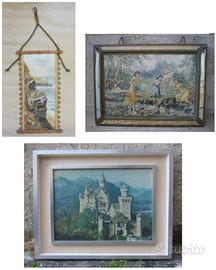 Lotto quadri Africa Colonie puzzle Castello Bavier