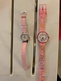 Due orologi da bambina uno flikflok