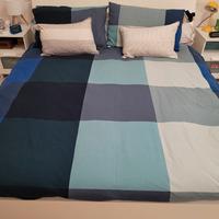 struttura letto matrimoniale con cassetti