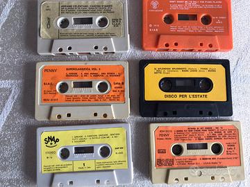 Cassette Stereo Vintage Italiane e Straniere