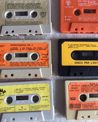 Cassette Stereo Vintage Italiane e Straniere