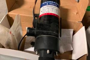 Pompa maceratore camper o barca