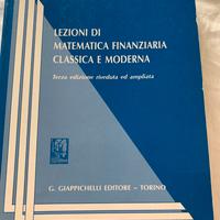 Lezioni di Matematica Finanziaria Classica e Moder
