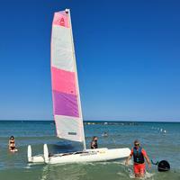 Catamarano Classe A + Carrellino