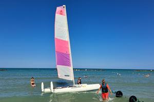 Catamarano Classe A + Carrellino