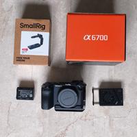 Sony a6700 + Half Cage Smallrig + Ventola Ulanzi