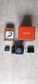 Sony a6700 + Half Cage Smallrig + Ventola Ulanzi