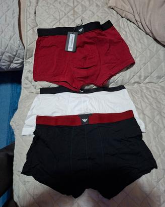 set boxer Armani Nuovo con cartellino