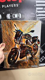 Targa in metallo BUELL XB