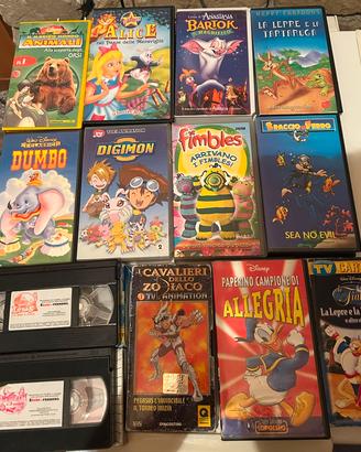 Lotto 45 vhs originali