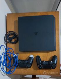 PlayStation 4 slim 1 TB + 2 controller