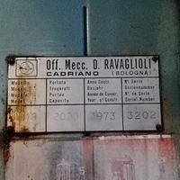 Ponte per macchine Ravaglioli