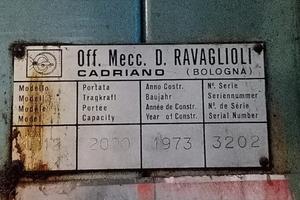 Ponte per macchine Ravaglioli