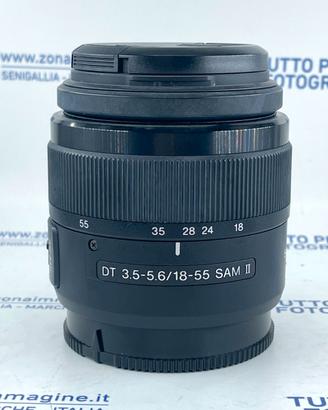 Obiettivo SONY A DT 18-55 f3.5-5.6 SAM II USATO