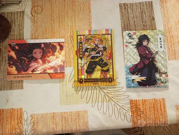 trio carte demon Slayer 