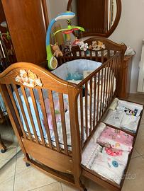 Culla di legno per neonato ERBESI