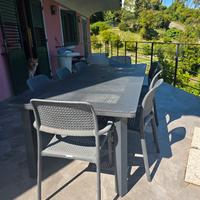 tavolo  e sedie da giardino Bonsaglio