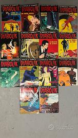 Lotto 14 albi Diabolik anni ’60/’70/’80/’90